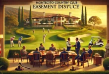 Montecito Country Club easement dispute