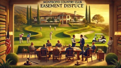 Montecito Country Club easement dispute